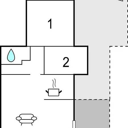 Awesome In W/ 2 Bedrooms Haderslev